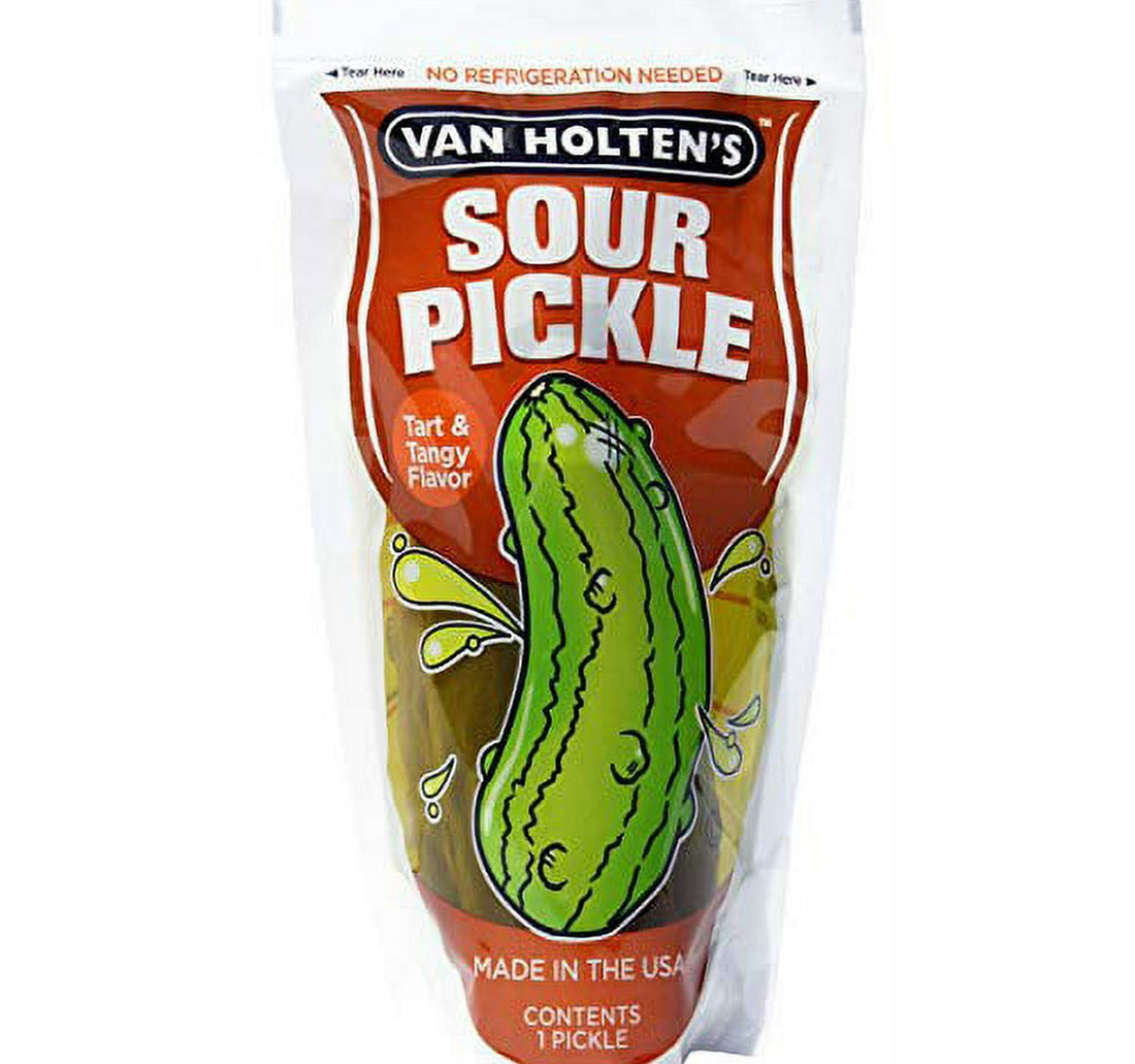 Van Holten's Sour Pickle Tart & Tangy Flavor 1 pc