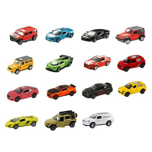 Skid Fusion Pull Back Die Cast Car ST1-32 Assorted 1pc