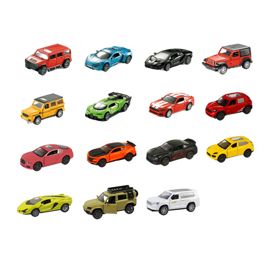 Skid Fusion Pull Back Die Cast Car ST1-32 Assorted 1pc