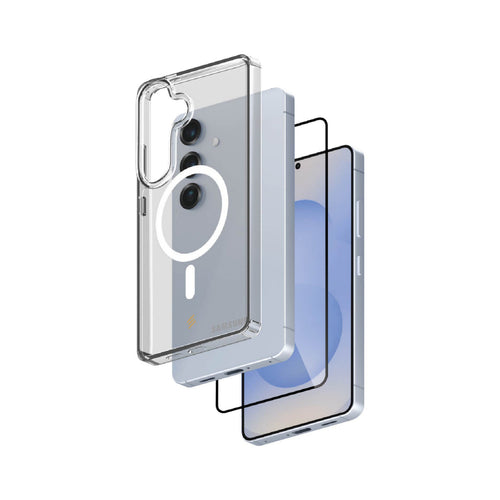 Smartix Samsung Galaxy S25 Magnetic Clear Case + Screen Protector IGS25M GBN Lulu Hypermarket