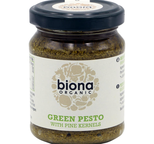 Biona Organic Green Pesto with Pine Kernels 120 g