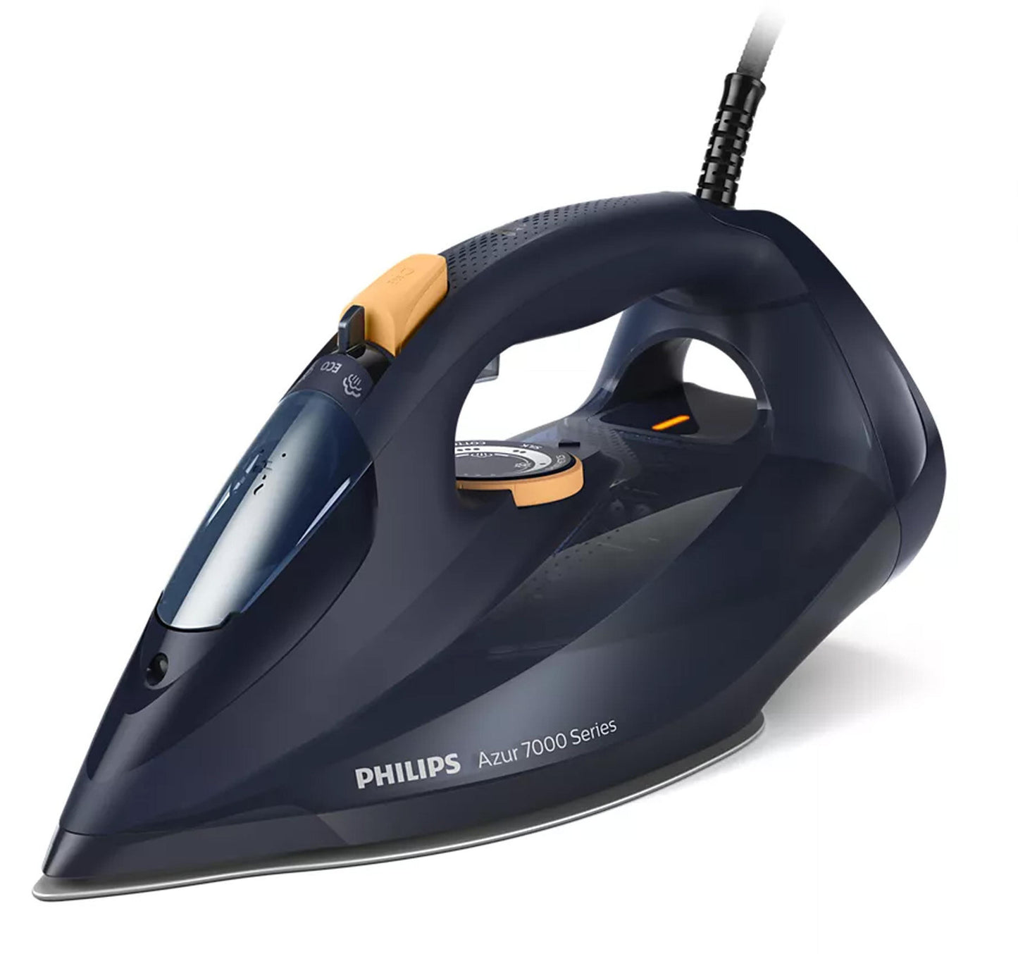 Philips 7000 Series HV Steam Iron, 3000 W, Blue/Yellow, DST7060/26