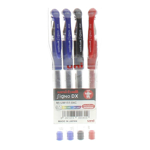 قلم Uni-Ball Sgno Deluxe MIUM151 Wlt 4's