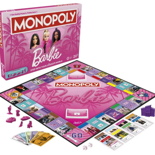 Hasbro Monopoly Barbie Edition Board Game, G0038