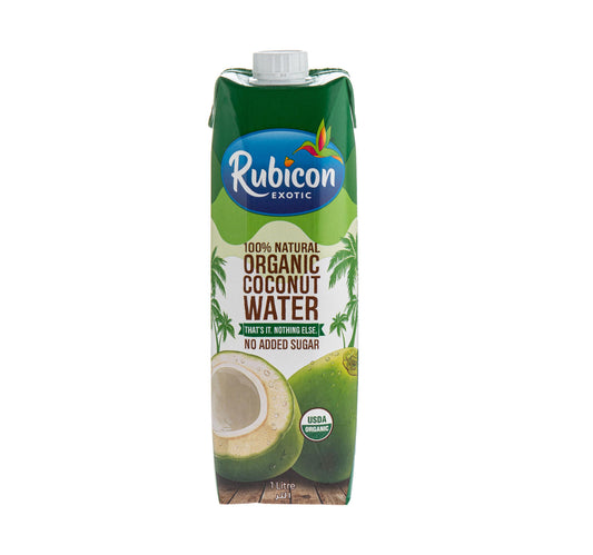 ماء جوز الهند العضوي من روبيكون، 1 لتر