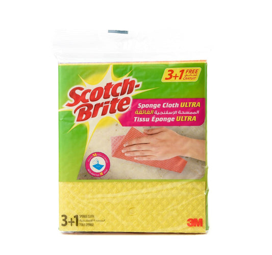 Scotch Brite Sponge Cloth Ultra 3+1