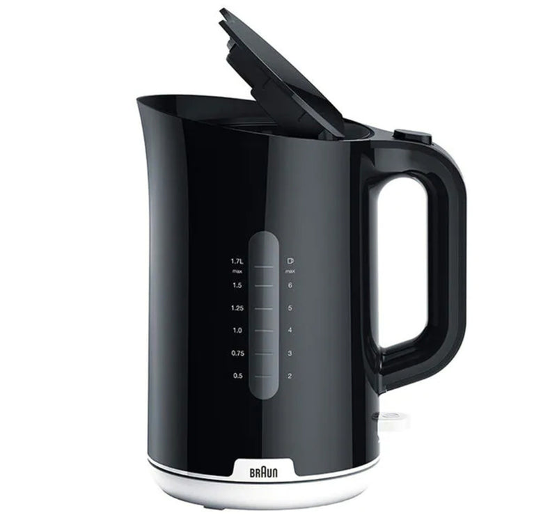 Braun Electric Kettle, 1.7L, 2200W, Black, WK1100BK