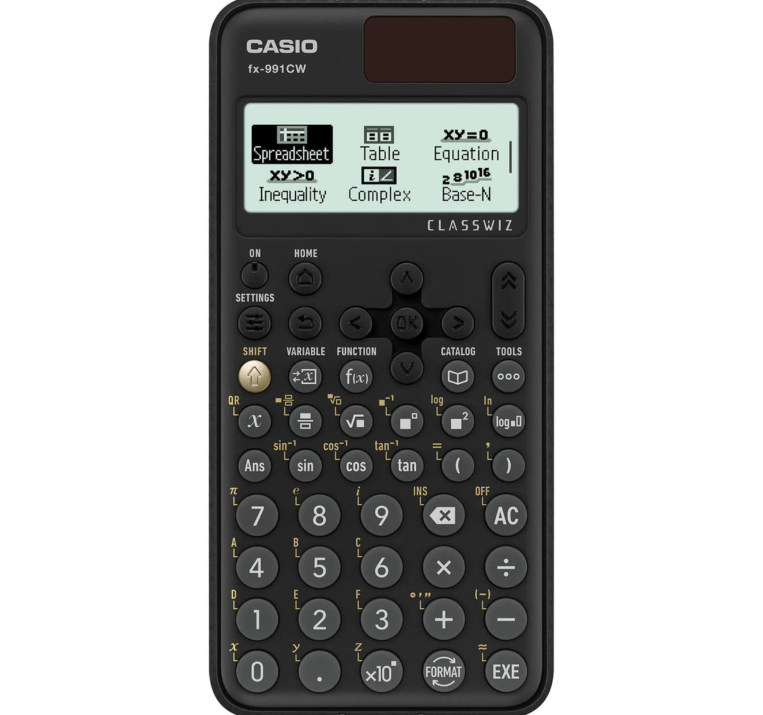Casio Standard 10+2 Digit Scientific Calculator, Black, fx-991CW