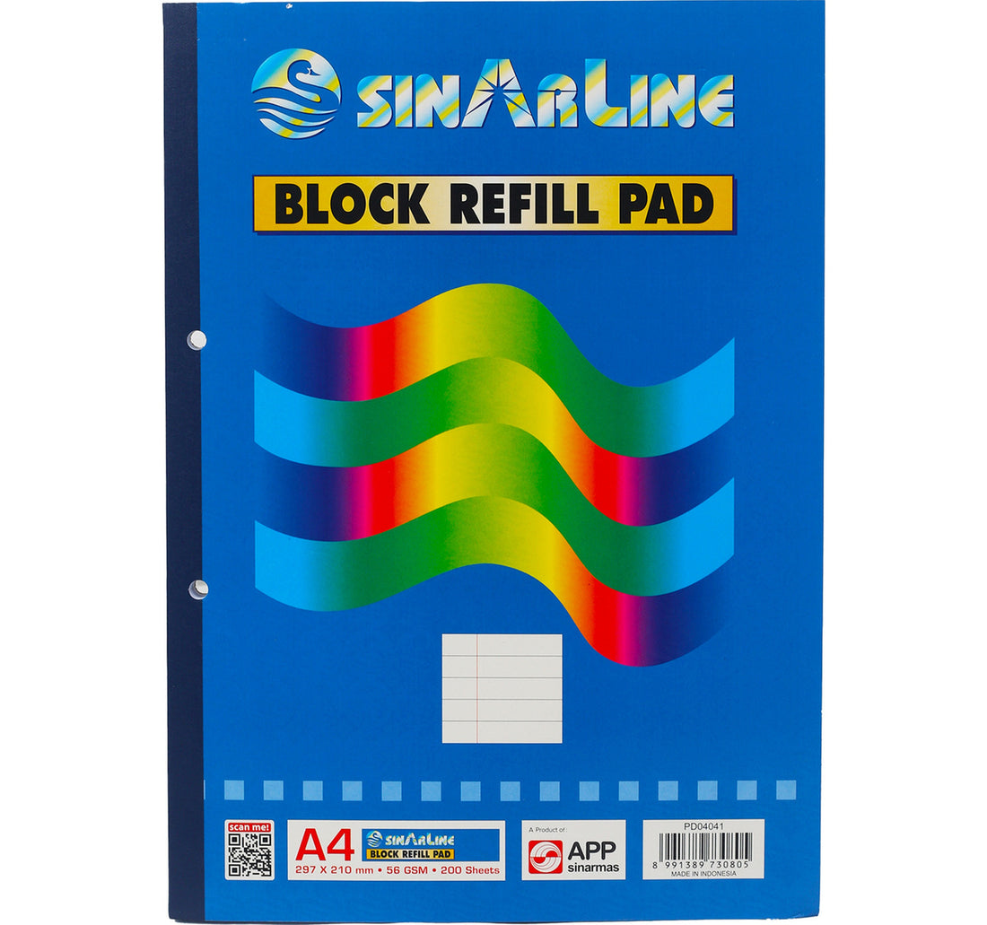 Sinar Line Refill Pad A4 200 Sheets