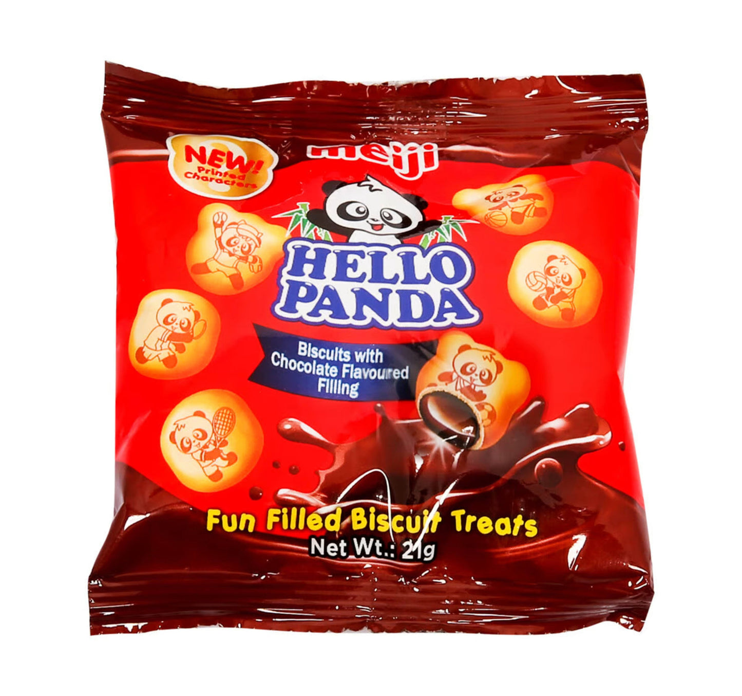 Meiji Hello Panda Chocolate Biscuit 30 x 21 g