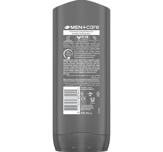 Dove Men+Care Shower Gel Extra Fresh 400 ml
