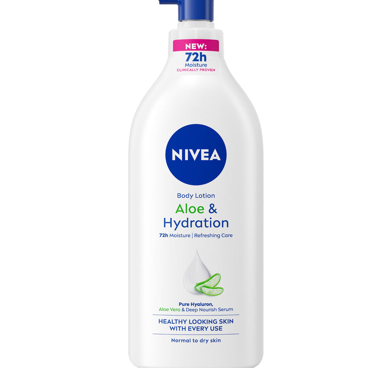 Nivea Body Lotion for Normal to Dry Skin Aloe & Hydration 625 ml
