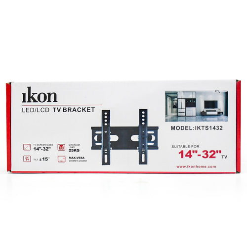 Ikon Tilt TV Wall Bracket, 14 to 32 inches, IKTS1432