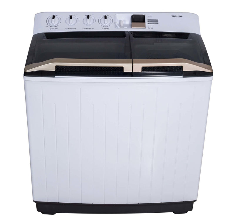 غسالة توشيبا شبه أوتوماتيكية تحميل علوي VH-H130WA سعة 12 كجم