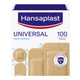 ضمادات الجروح العالمية هانسابلاست المقاومة للماء ذات الالتصاق القوي، 100 قطعة