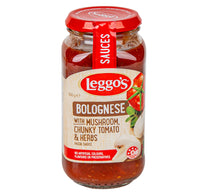 Leggo's Pasta Sauce Bolognese With Mushroom Chunky Tomato & Herb 500 g