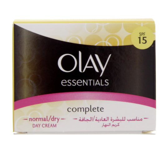Olay Essentials Complete Normal And Dry Skin Day Cream SPF 15 50 ml