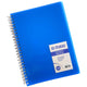 Maxi wire-o-colored polypropylene notebook, A5 Size, 80 sheets, MX-EXNB-A5