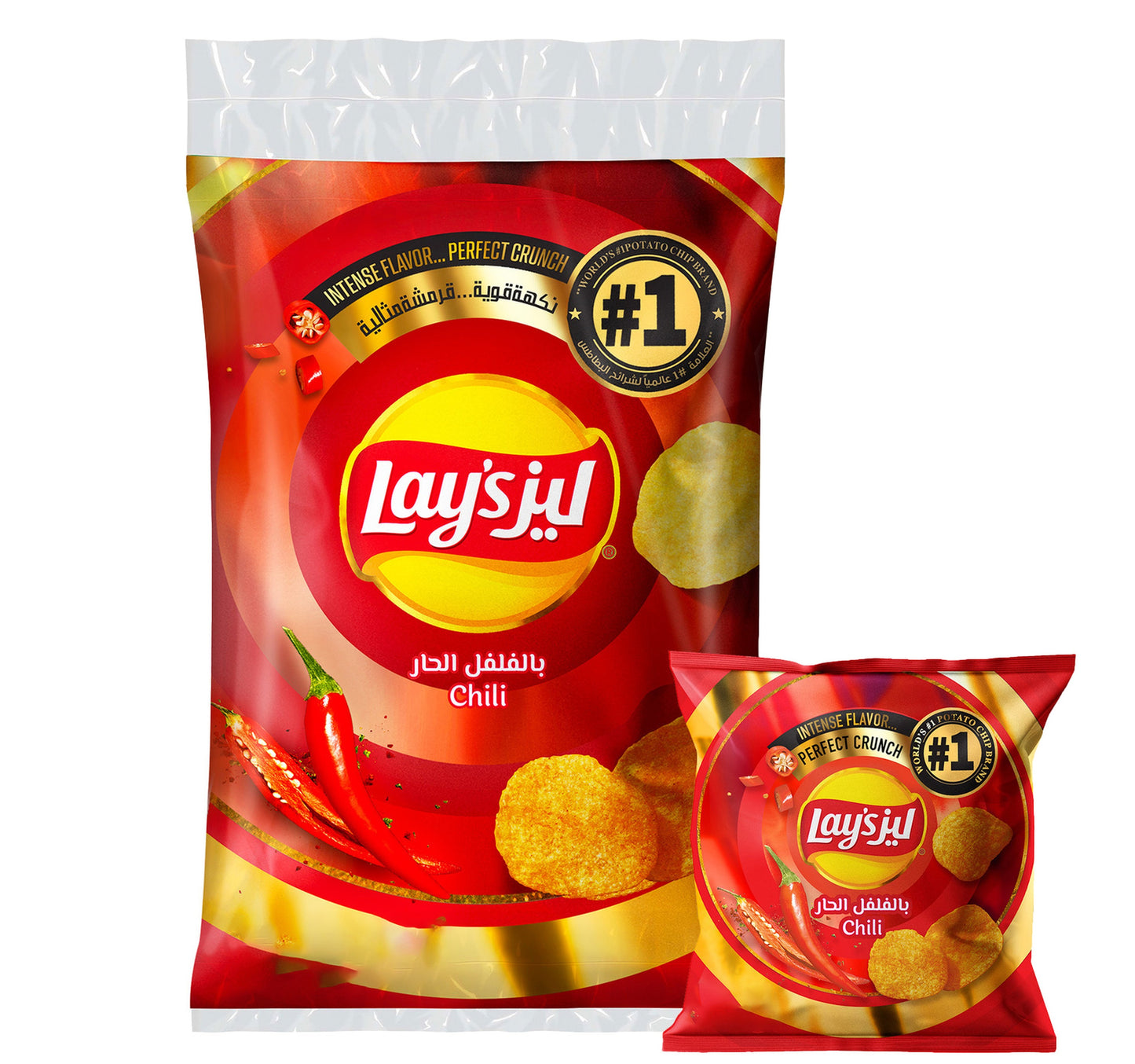 Lay's Chili Potato Chips 21 x 11 g