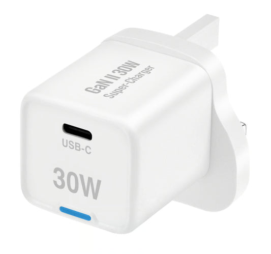 X.Cell Gan 2 Super Charger, 30W, White, XL-HC-30W-1C-GAN-PD-WHI