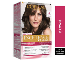 L'Oreal Paris Excellence Creme Color 4 Brown 1 pkt