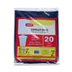 LuLu Garbage Bags 30 gallon Size 65x95cm 20pcs