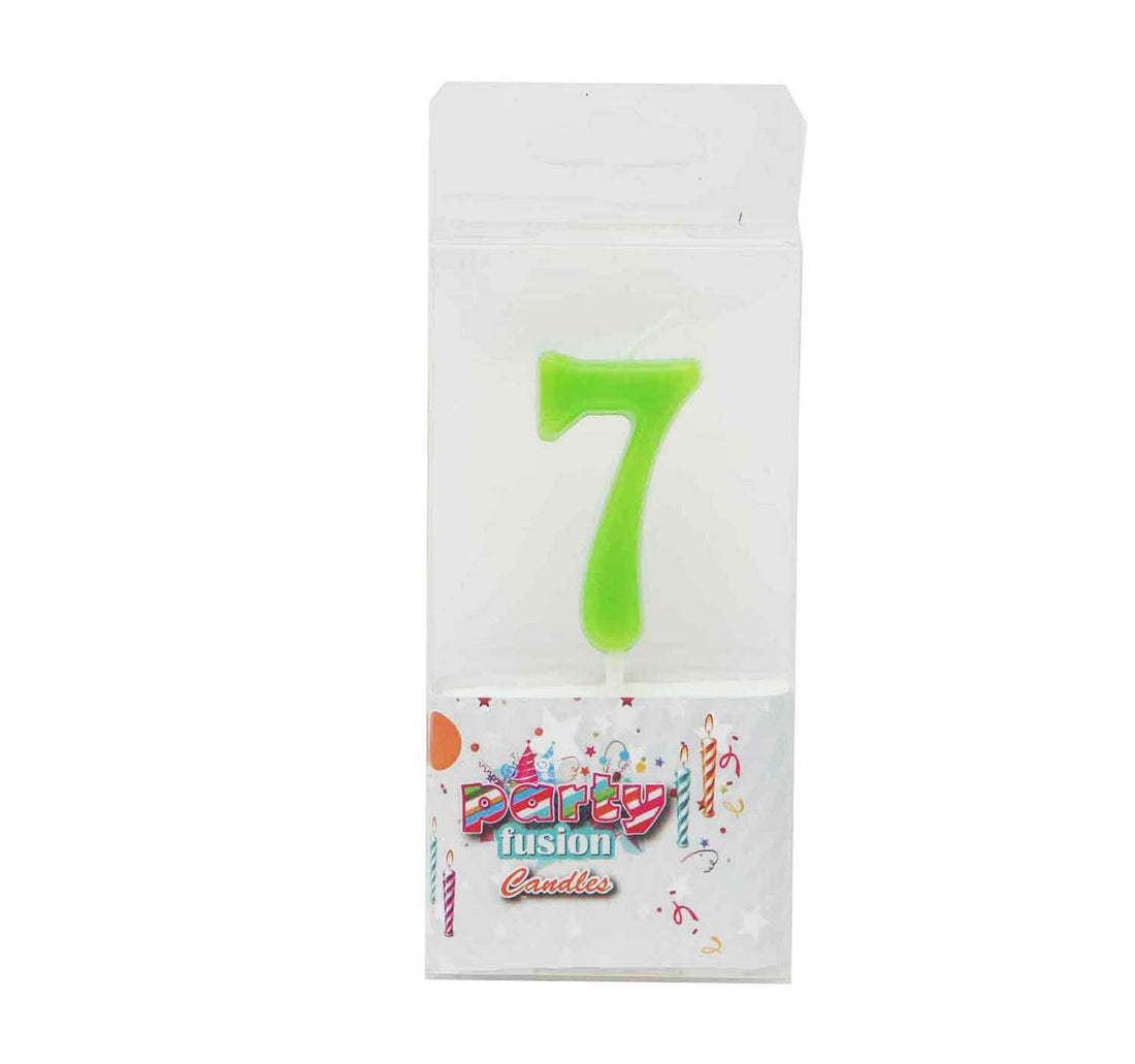 Party Fusion Number 7 Candle 11037-7