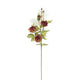 Maple Leaf Artificial Stick Flower Rose 58cm 4725 Assorted