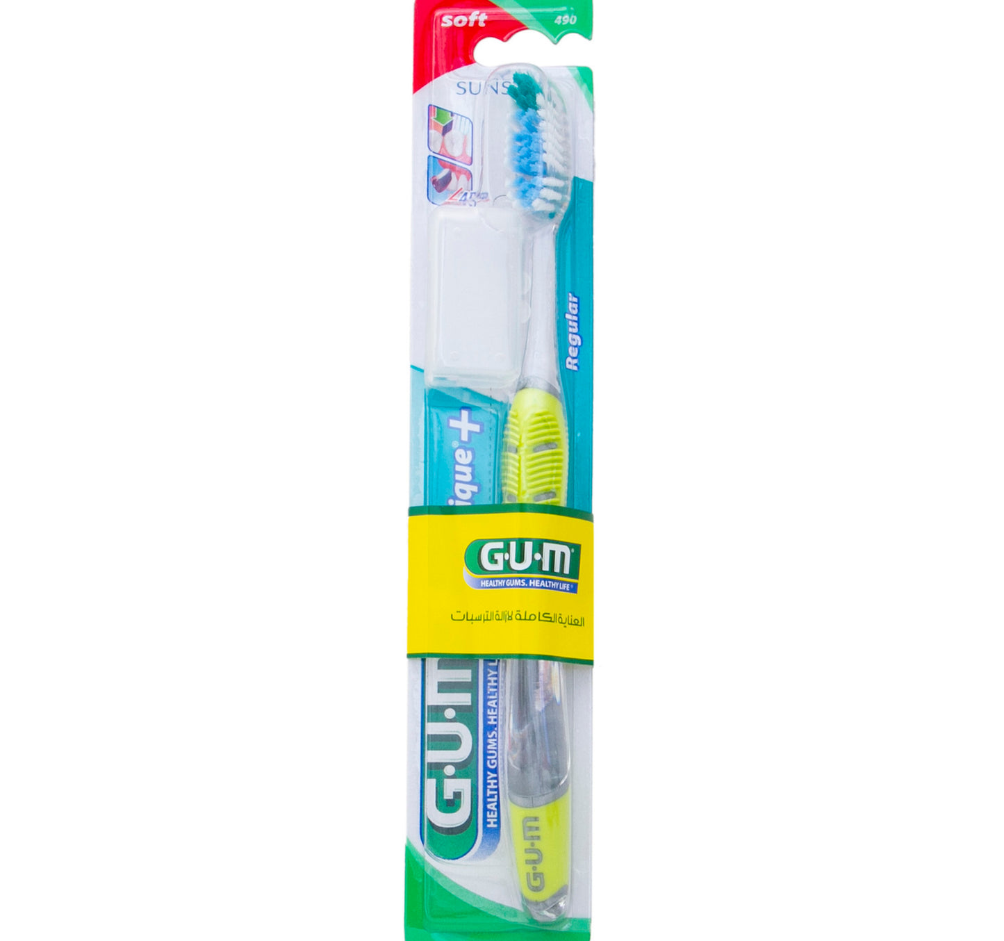 فرشاة أسنان GUM Technique Soft 490 قطعة واحدة