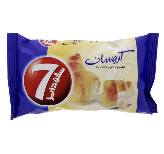 كرواسون 7 أيام مع كريمة الفانيليا 55 جم
