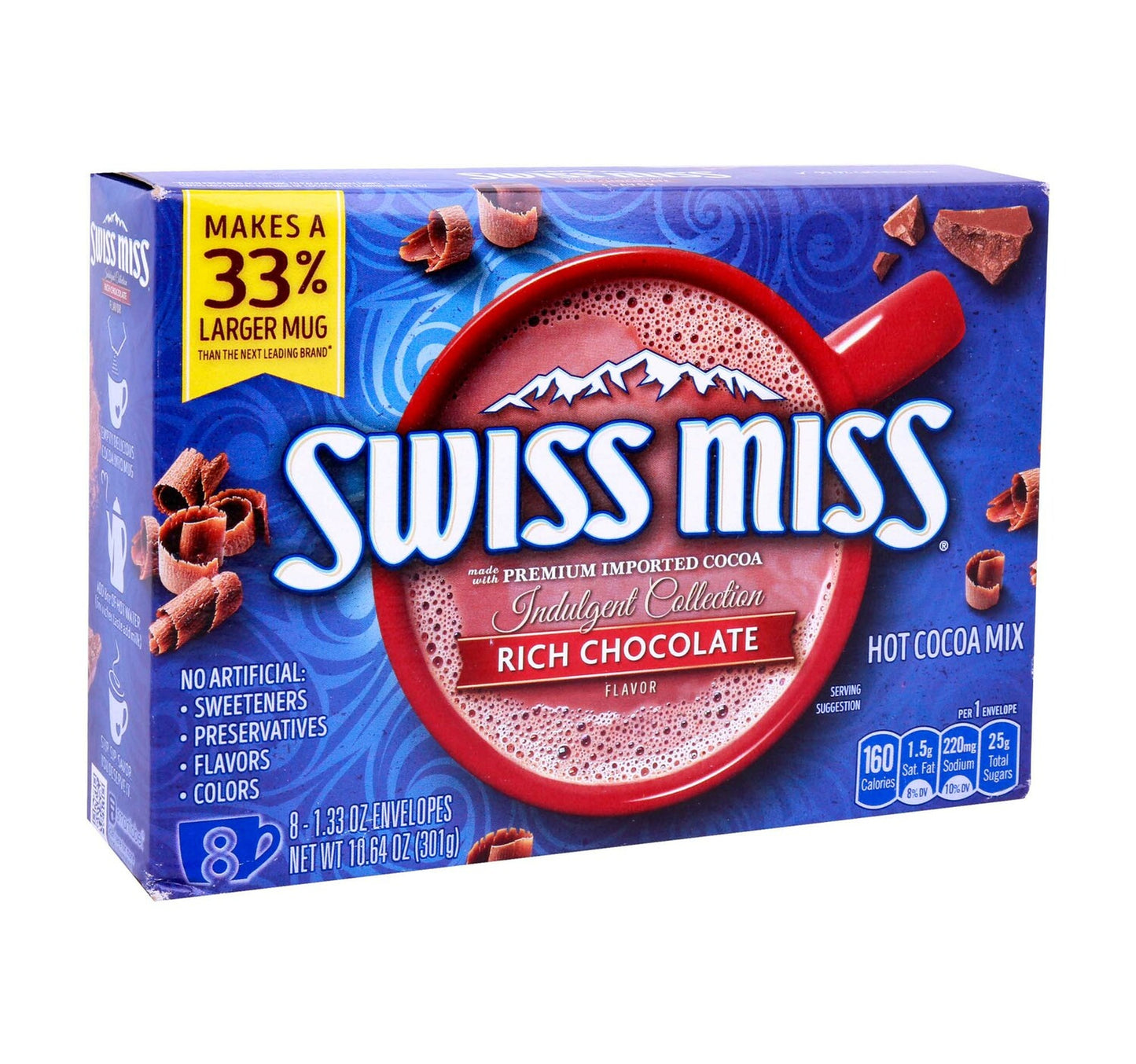 Swiss Miss Premium Hot Cocoa Mix Rich Chocolate 301 g