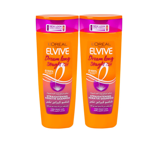 L'Oreal Paris Elvive Dream Long Keratin Shampoo 2 x 400 ml
