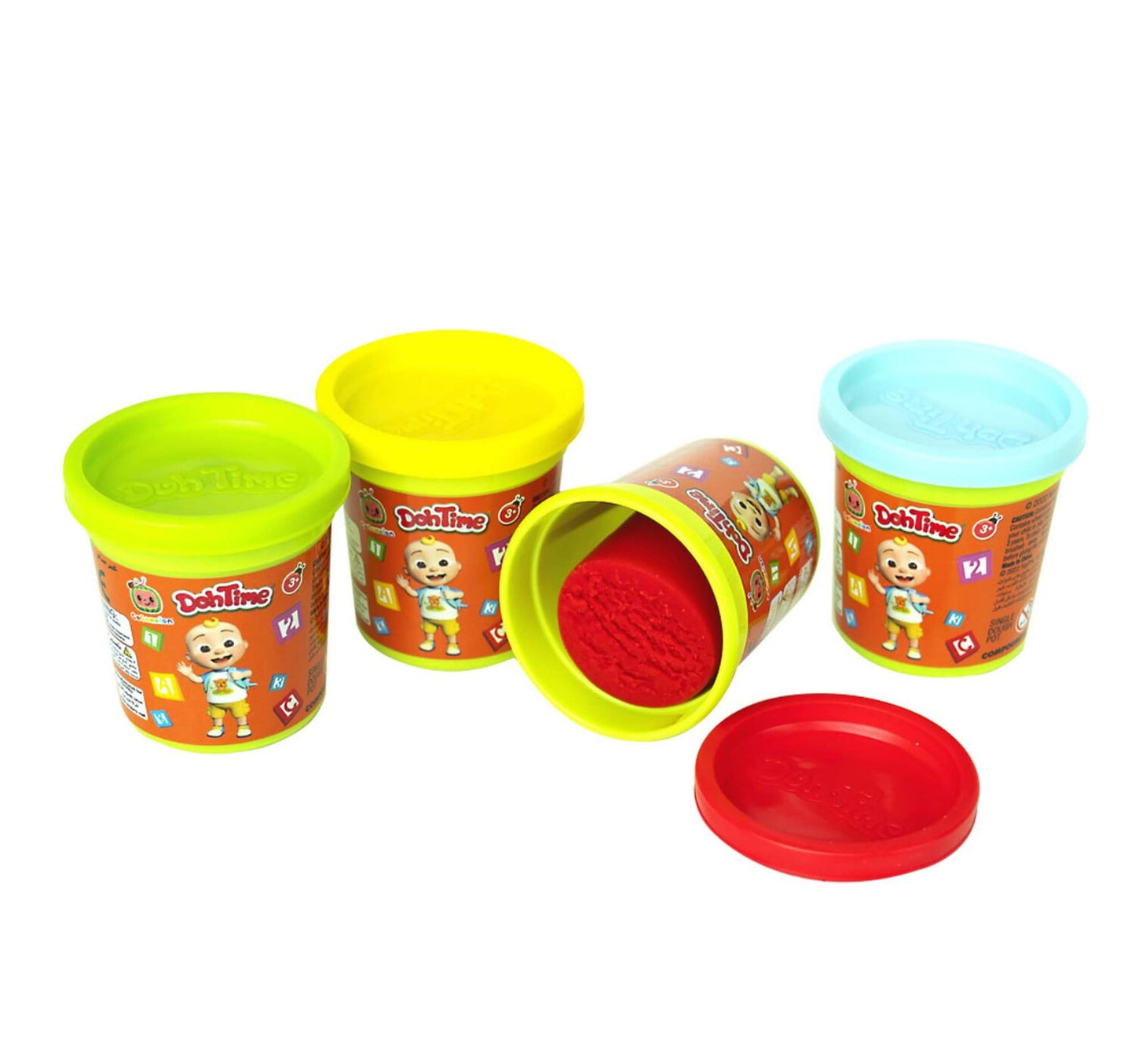 Cocomelon Dough 4 Colors Pack TP101581 Assorted Colours