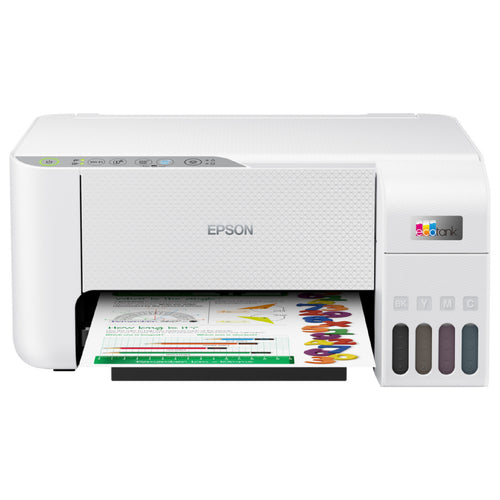 Epson A4 colour 3-in-1 printer with Wi-Fi Direct EcoTank L3256