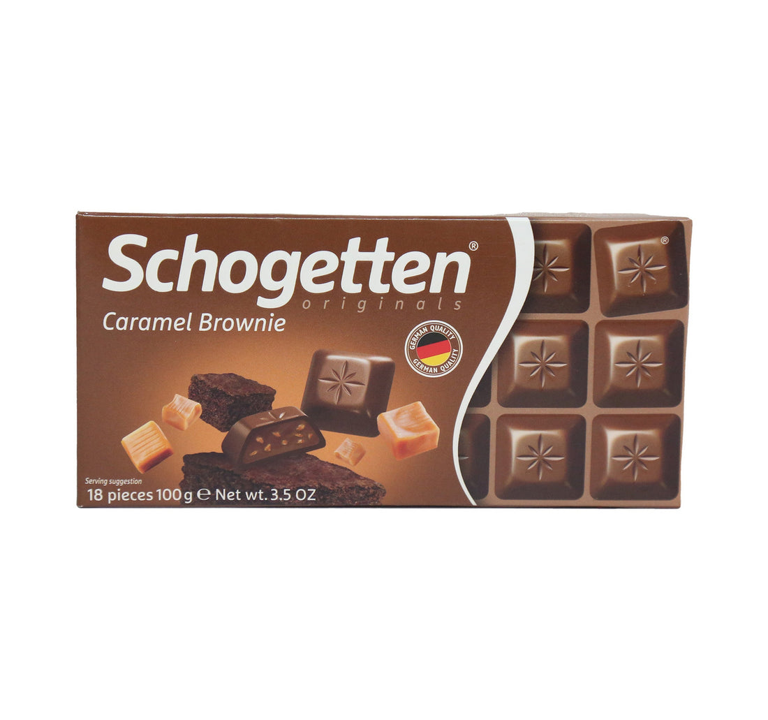 Schogetten Caramel Brownie Chocolate 100 g
