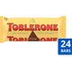 Toblerone Swiss Milk Chocolate Bar with Honey and Almond Nougat 24 x 35g