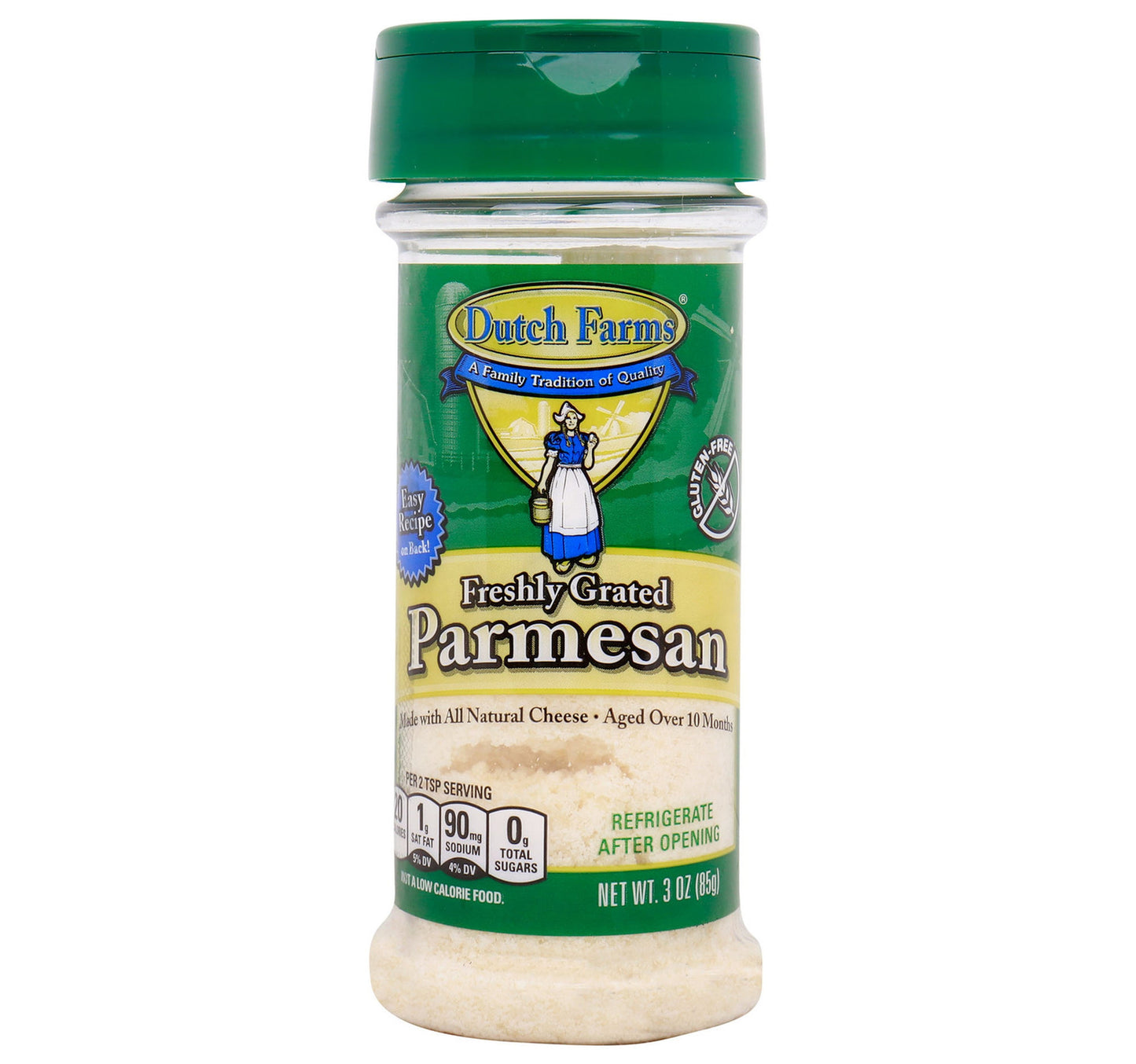 Dutch Farms Freshly Grated Parmesan Cheese 85 g