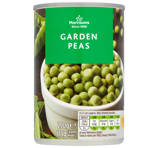 Morrisons Garden Peas 290 g