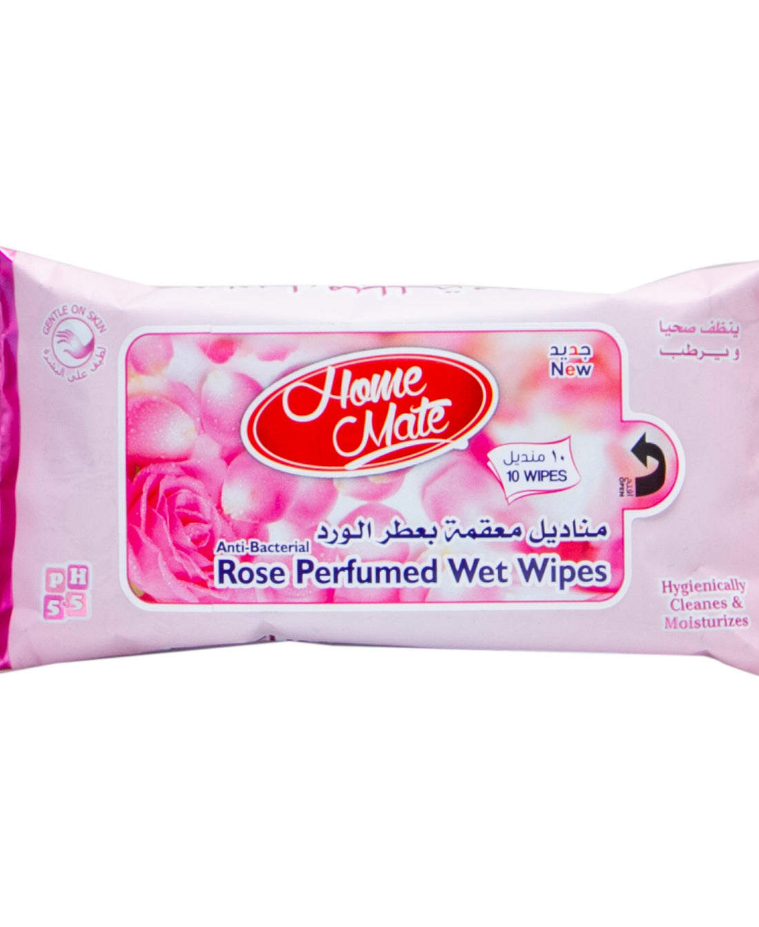 Home Mate Rose Perfumed Wet Wipes 10pcs
