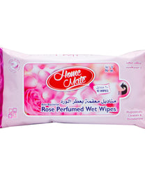 Home Mate Rose Perfumed Wet Wipes 10pcs