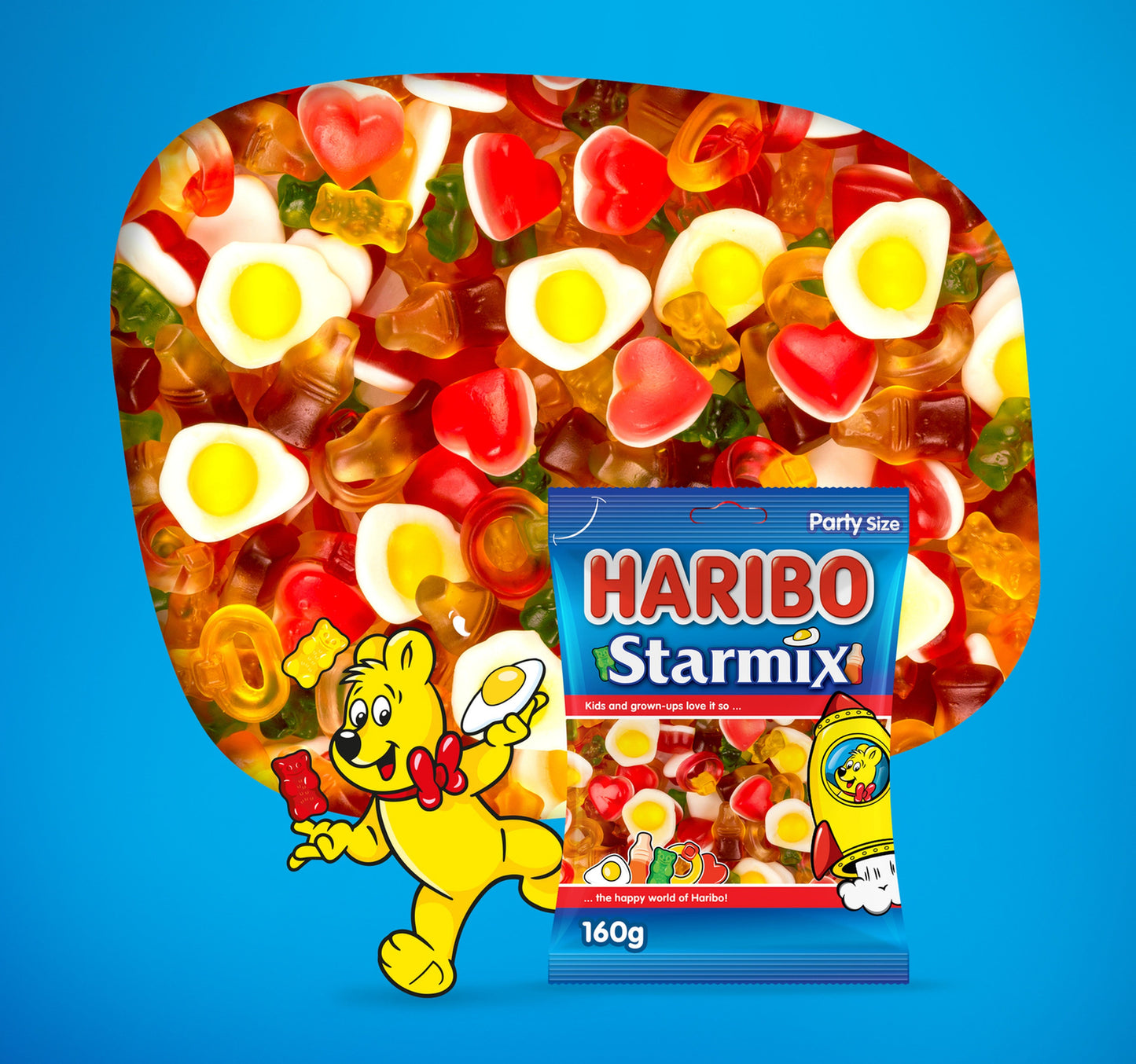 Haribo Starmix Gummy Candy 160 g