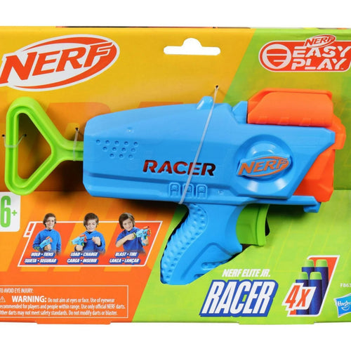 Nerf Elite Junior Racer Easy-Play Dart Blaster, F8637