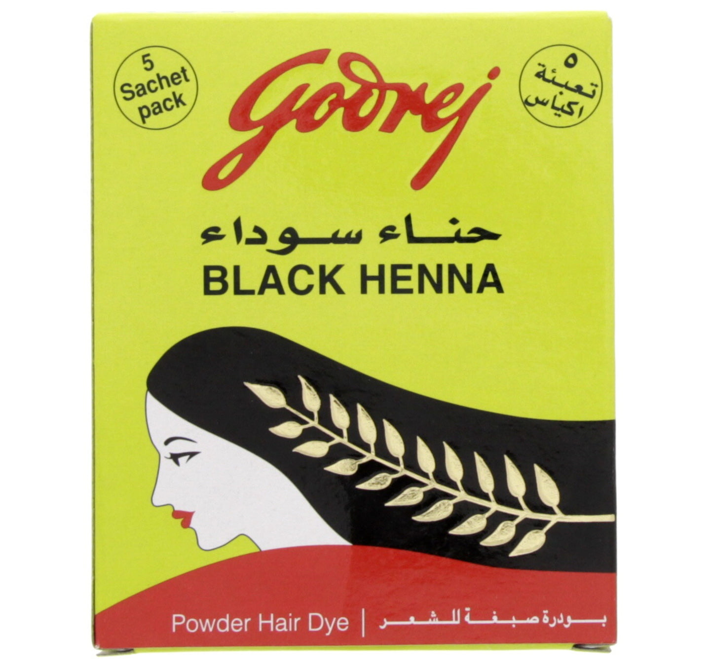 Godrej Black Henna Powder Hair Dye 15 g