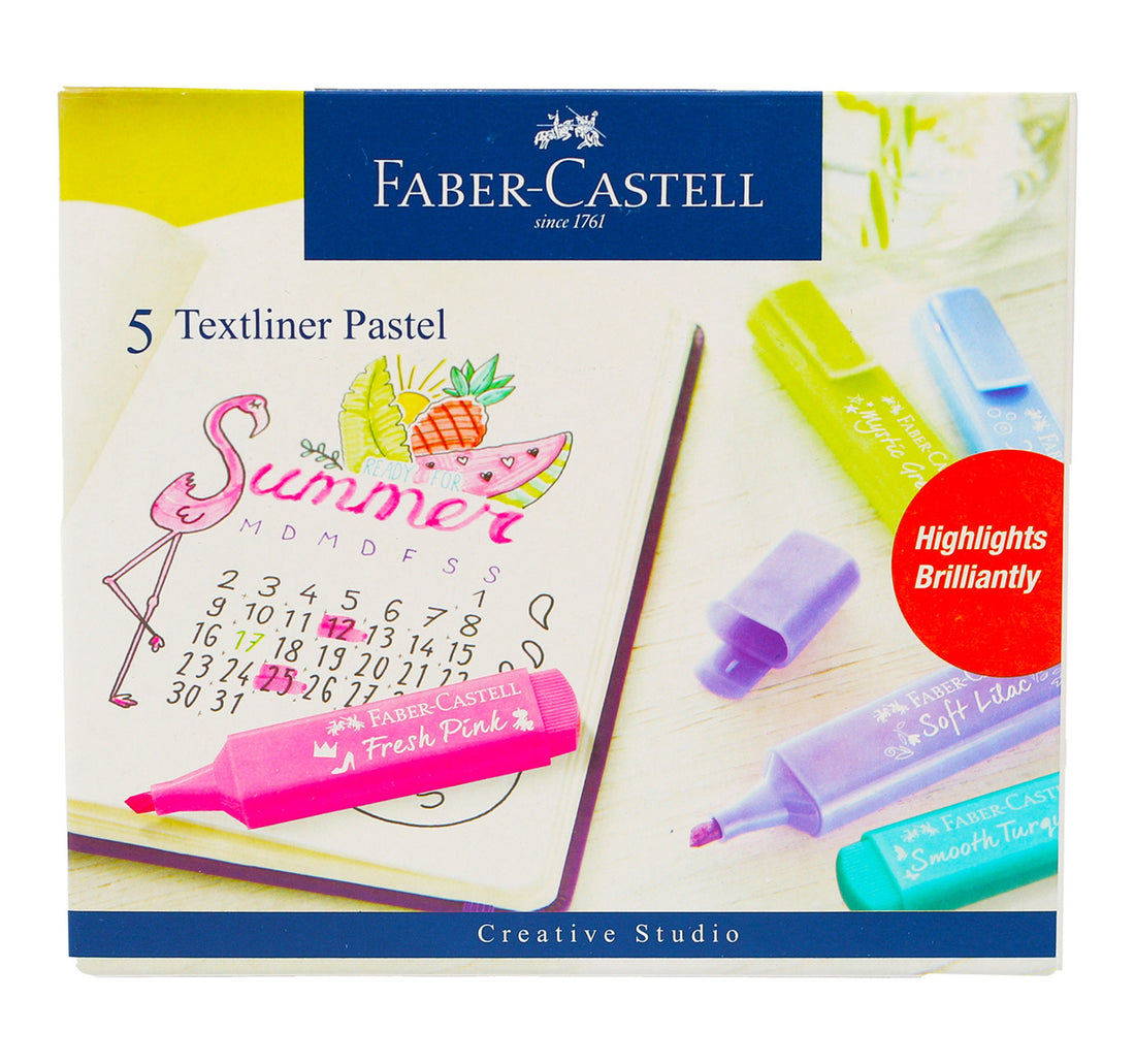 Faber-Castell Pastel Highlighter FCIN55 5 pcs