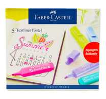 Faber-Castell Pastel Highlighter FCIN55 5 pcs