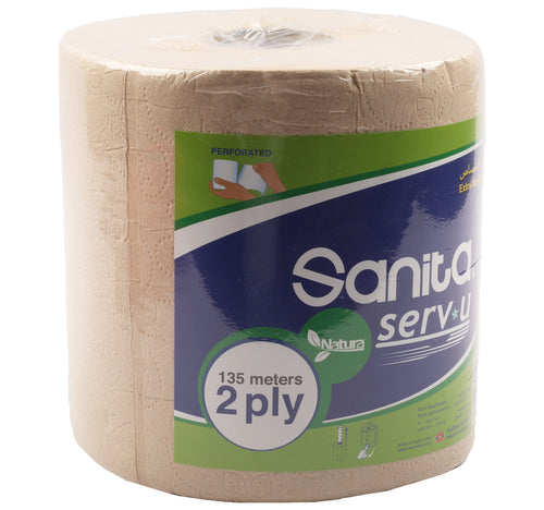 Sanita Natura Maxi Roll Hand Towel 2ply 135meters 1 Roll