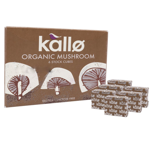 Kallo Organic Mushroom 6 Stock Cube 66 g