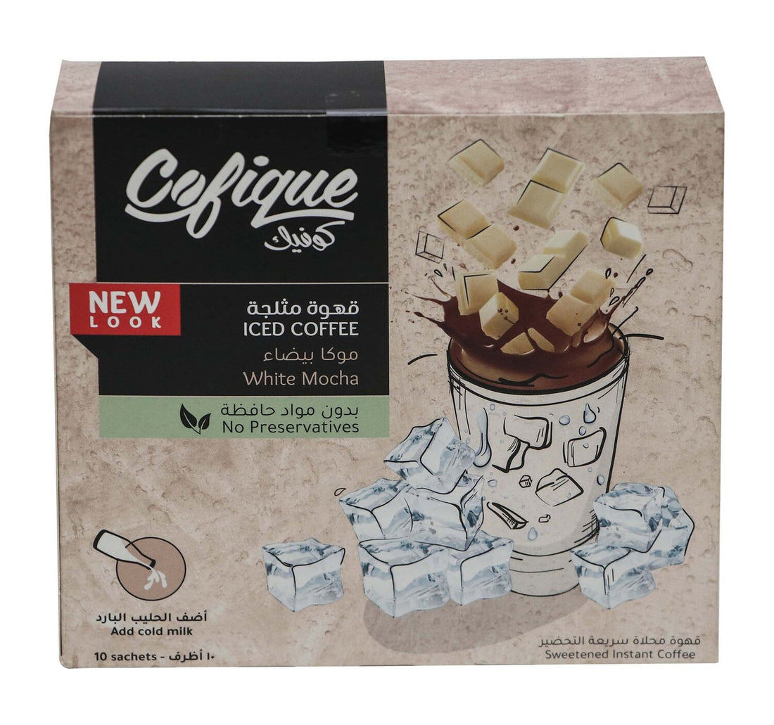 Cofique Iced Coffee White Mocha 10 x 24g