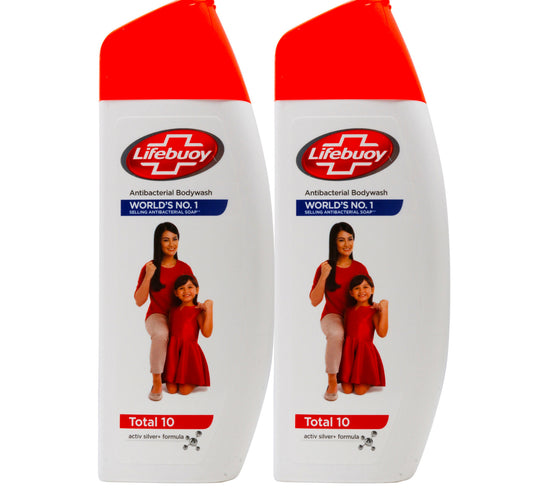 Lifebuoy Total 10 Body Wash 2 x 300 ml