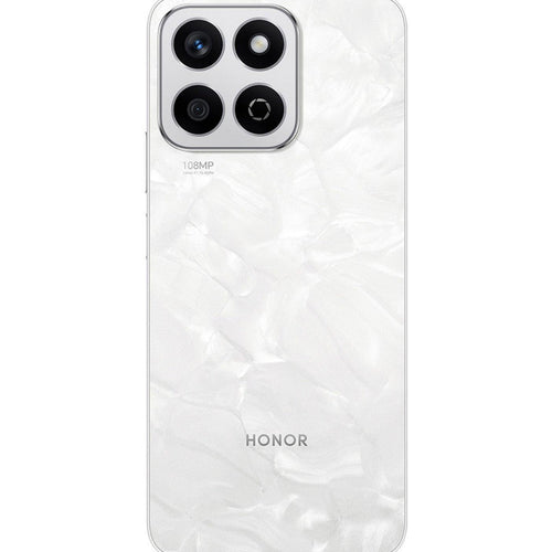 Honor X7c 4G Smartphone, 8 GB RAM, 256 GB Storage, Moonlight White